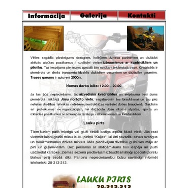 Kaijas IL, kvadriciklu trase, SIA
